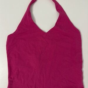 Fuchsia Halter Top
